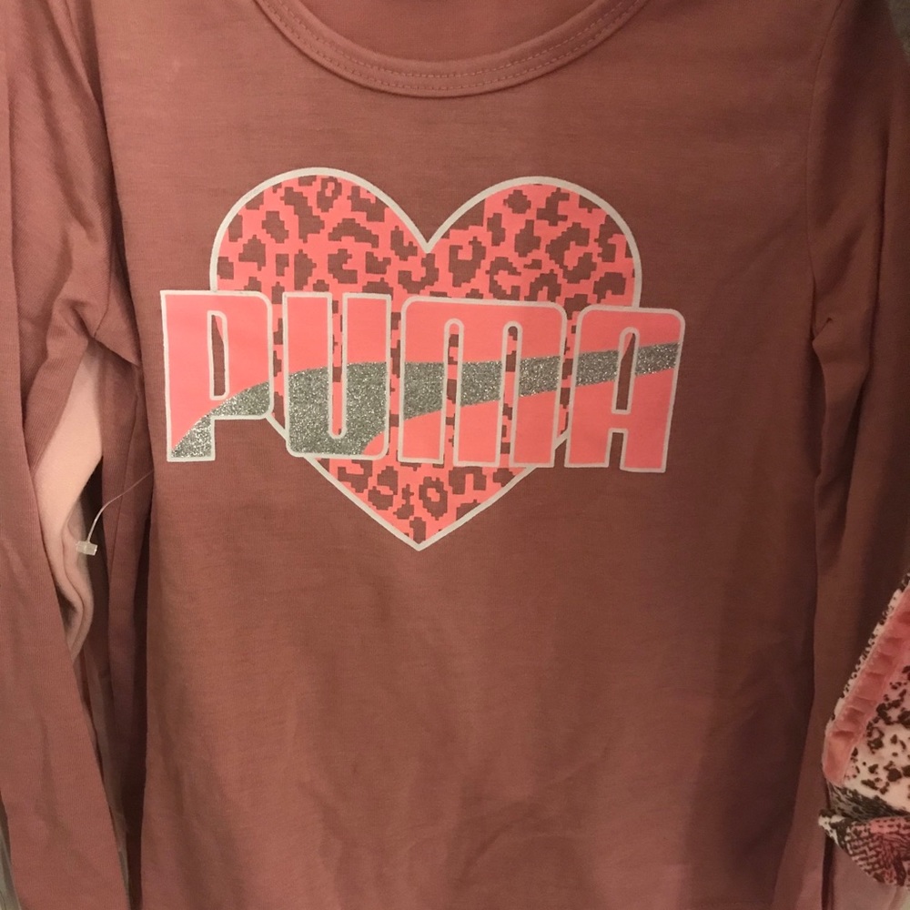 Puma two piece long sleeve outfit brand new